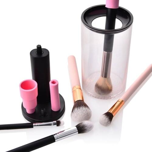 1pcs New Version Electric Auto Makeup Brush Cleaner Dryer Make Up Brushes Cleanser Brush Cleaning Machine Cosmetic Tool Drop