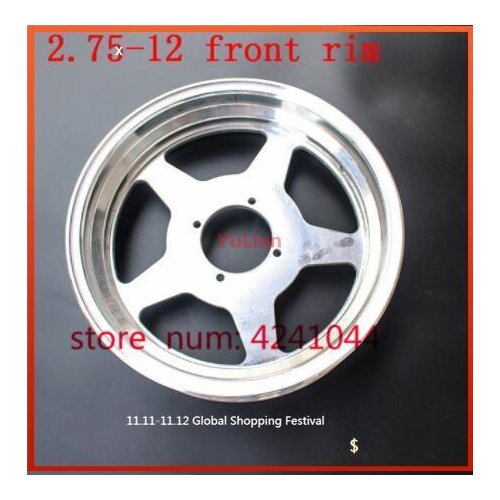 2.75-12 inch small pinturicchio monkey refires motorcycle aluminum alloy rim felly Motocross 4 hole Monkey bike Wheels Rim