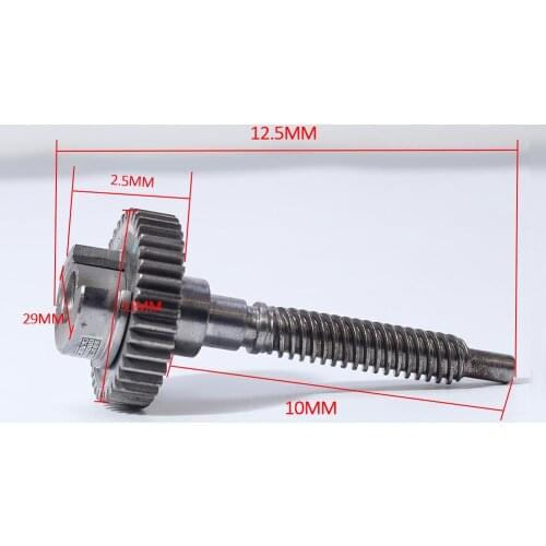 39 teeth steel / plastic electronic hand brake motor gear for BMW E65 E66 730 735 740 745 750 760 pinion