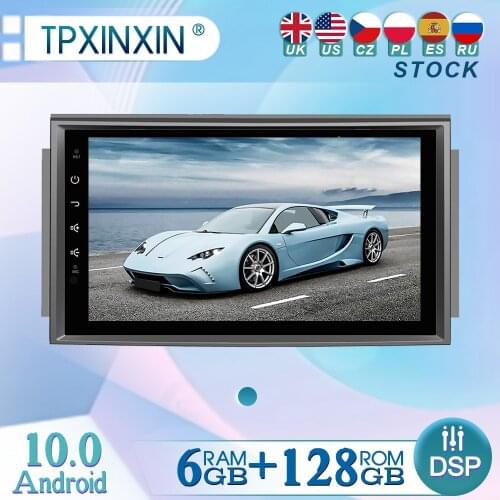 6+128GB For Hyundai Azera Android10 Radio Player Car GPS Navigation Head Unit Car Radio with Screen WIFI DSP CARPLAY