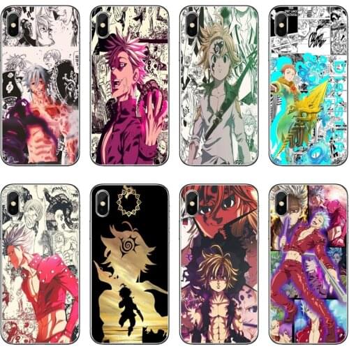 Seven Deadly Sins Transparent Phone Case For iPhone 12 11 Pro Max Mini XS Max XR X 8 7 Plus 6 6S Plus 5 5S SE 2020