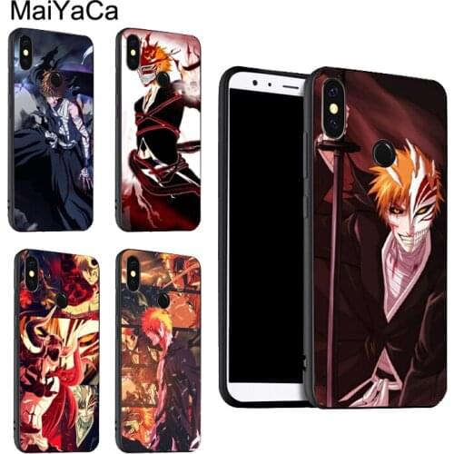 Bleach Ichigo Kurosaki Anime For POCO X3 F2 Case For Redmi Note 9 Pro 8 7 8T 9S 9A 9C For Mi Note 10 Lite 9T A3 Coque