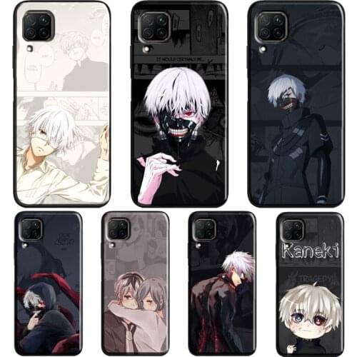 Tokyo Ghoul Ken Kaneki Anime Case For Huawei P20 Lite P40 P30 Pro Nova 5T P Smart Z 2019 2021 Honor 10 Lite 9X 8X Cover