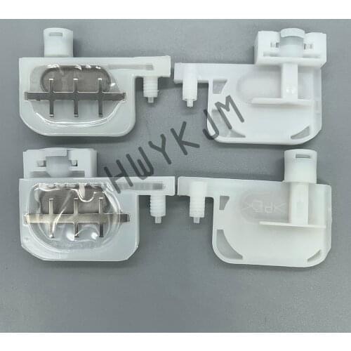 10pcs Small Ink Dumper With Big Filter For Epson Dx4 Dx5 Print Head R1800 R1900 Eco Solvent Ink Dampers Of Roland Mutoh Mimaki