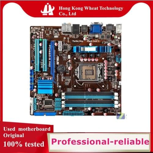 For ASUS P7H55D-M PRO Motherboard Socket LGA 1156 DDR3 SATA2 For Intel H55 Original Desktop Used Mainboard