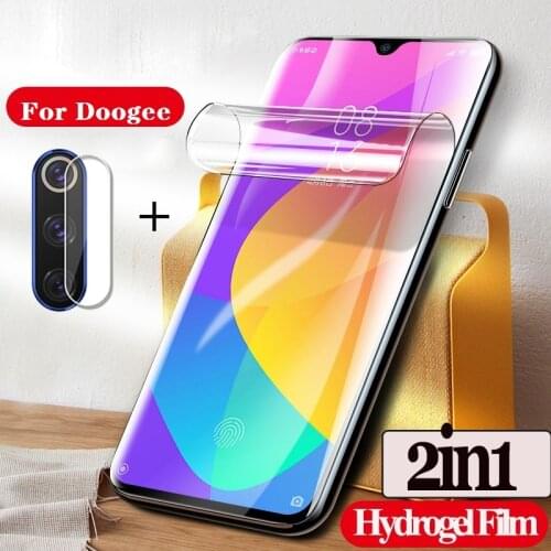 Full Cover Hydrogel Film For Doogee N30 X95 S95 Camera Lens Screen Protector On For Doogee N20 S88 S95 Pro