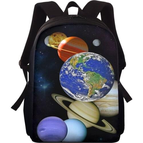 HYCOOL Women Laptop Backpack Universe Space Planet Printing Student Kids School Bag Rucksack for Men Travel Storage Bag Bagpack