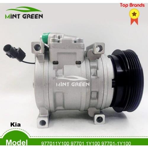 For Auto A/C Compressor 977011Y100 97701 1Y100 97701-1Y100 977011Y001 97701 1Y001 97701-1Y001 For Kia Picanto 1.2 2011-2018