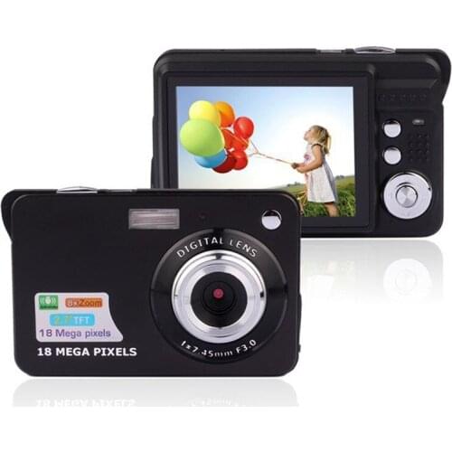 Mini Digital Camera 2.7" HD 1080P 18MP ZOOM kids Digital Camera DV Video Camcorder Anti-Shake Photo Camera For Kids Gift