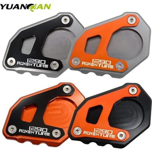 YUANQIAN Motorcycle For 1290 Super ADV Kickstand Foot Side Stand Extension Pad For 1050 1090 1190 1290 Super Adventure R