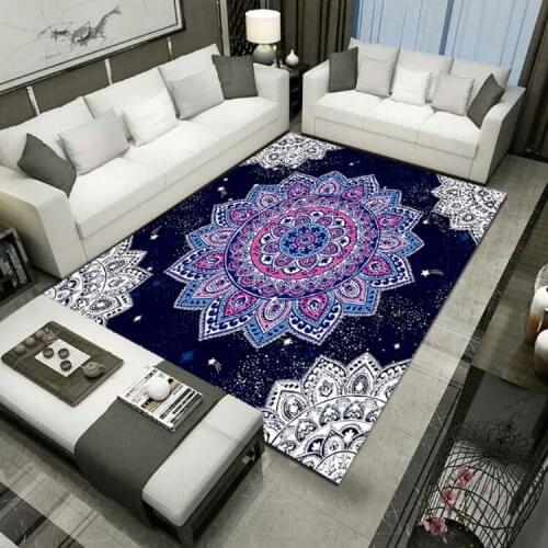 3D Bohemia Carpet Bedroom Kitchen Rugs Kids Room Home Decorative Play Mat Area Rug Parlor Carpets for Living Room Custom