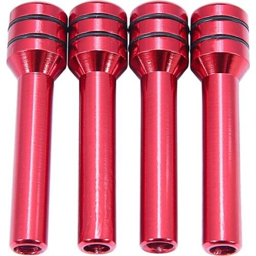 4pcs 51mm Universal Car Truck Interior Door Lock Knob Pull Pins Aluminum Alloy Auto Car Security Door Lock Pins
