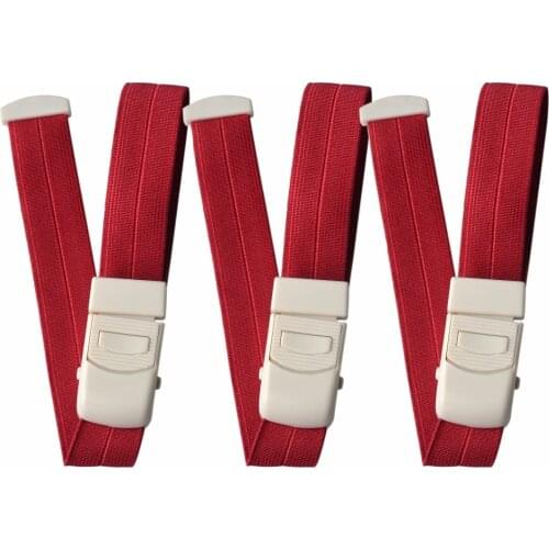 5 pcs Outdoor Sports Emergency Tourniquet First Aid Buckle Straps Quick Slow Release Hemostasis Tools Red