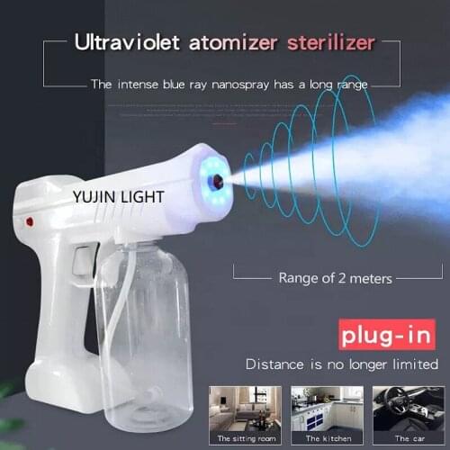 50pcs/lot Battery Rechareable nano steam spray Gun