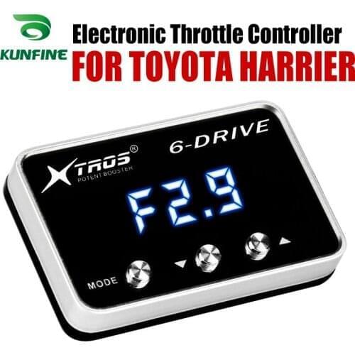 Car Electronic Throttle Controller Racing Accelerator Potent Booster For TOYOTA HARRIER Tuning Parts Accessory