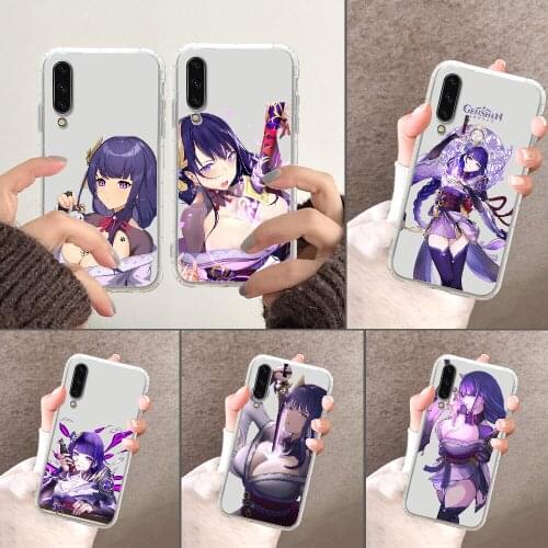 Genshin Impact RAIDENSHOGUN Phone Case For Samsung Galaxy A 3 5 7 8 10 20 21 30 40 50 51 70 71 E S 2016 2018 4G transparent