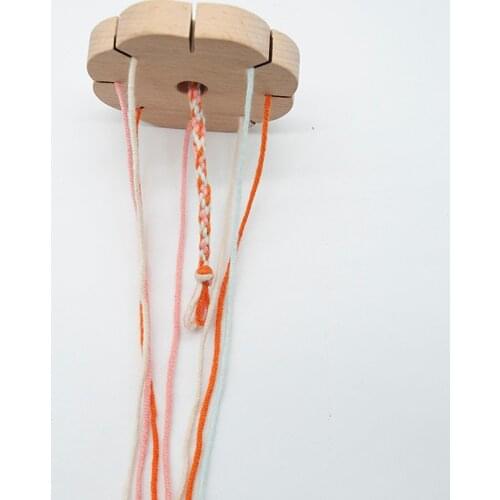 Knitting Bracelets Artifact Disk Knitting Tools Rope Knitting Tool Manual Diy Material Tool Rope Knitting Tools New