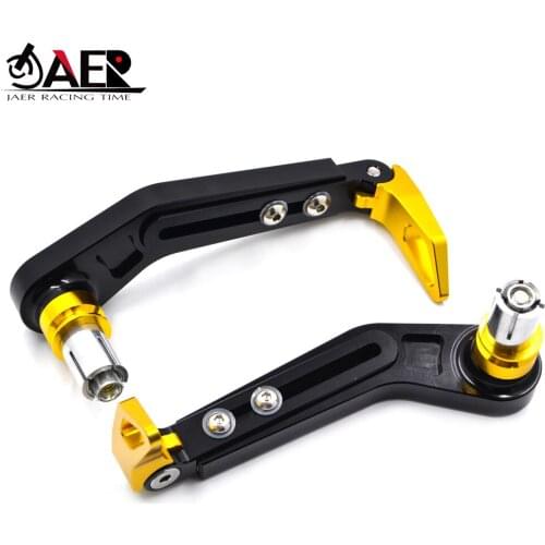 JAER Motorbike CNC 7/8" Proguard 22mm Adjustable Lever Guard Protector Proguard for Suzuki GSXR 600 GSXR750 GSXR1000