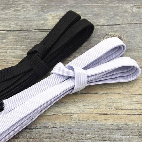 Strong Elastic Band Sewing Accessories Fabric Flat Elastic Ribbon Underware Pajamas Ties Trim DIY Craft Supplies Width 3mm~14mm