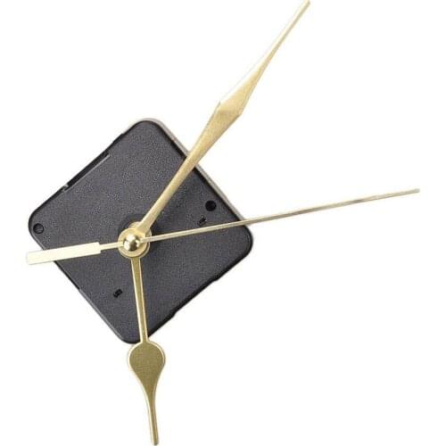 DIY Clock Mechanism Classic Hanging Black Quartz Watch Clock Repair Movement Parts Tools Mechanism Wall Essential Replaceme