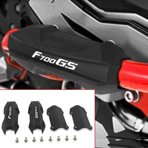 GS 700 LOGO Motorcycle 25MM Engine Crash bar Protection Bumper Decorative Guard Block FOR BMW F700GS F700 F 700 GS 2013-2019 20