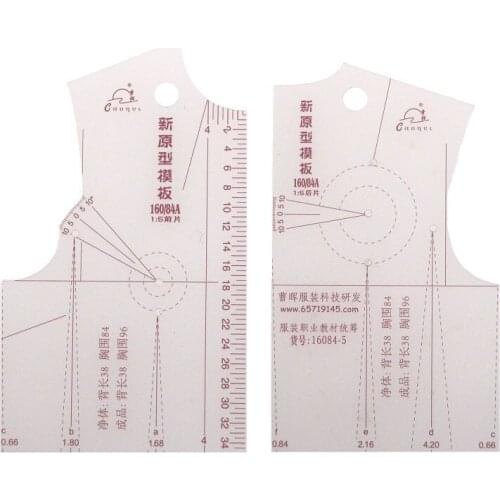 New 1:5 Fashion Design Ruler Cloth Design School Student Teching Apparel Drawing Templete Garment Prototype Rulers