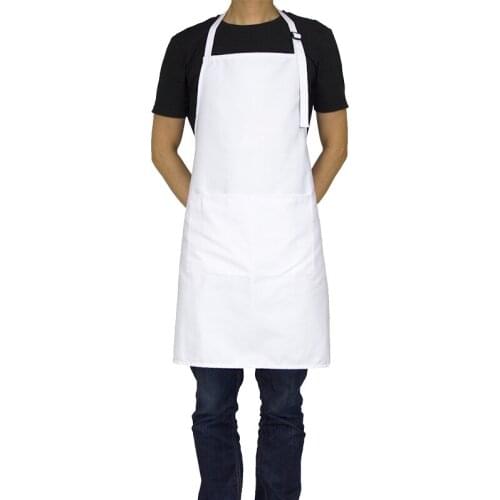 Original KEFEI Wholesale Aprons for Woman Kitchen Apron BBQ White Chef Apron Pockets Restaurant Aprons