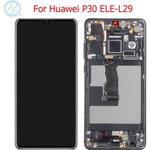 Original OLED Display For Huawei P30 LCD With Frame Touch Screen 6.1" Huawei P30 ELE-L29 ELE-L09 ELE-AL00 ELE-L04 Display Screen