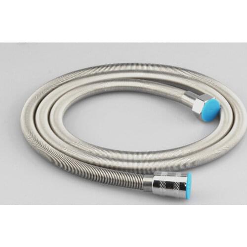 General 2cm Interface Flexible Soft Water Pipe 1.5m Rainfall Shower Hose Chrome Plating Shower Pipe Bathroom Accessories E11710