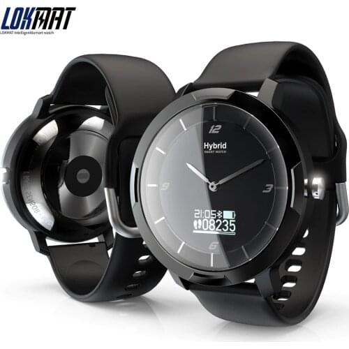 Smart Watch Man LOKMAT MK09 Fitness Tracker Heart Rate 5ATM Waterproof Smart Satch Android BT 4.0 Remote Camera Watches 2020