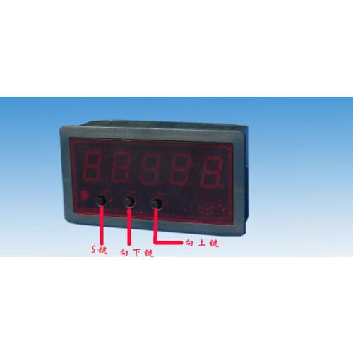 Speedometer tachometer digital display / rate can be set with alarm output function with sensor