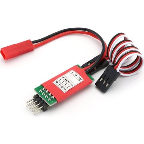 E Type LED Lamp Light Control Switch Panel System Turn On/Off 3CH For RC Car Vehicle Car Model Accessories