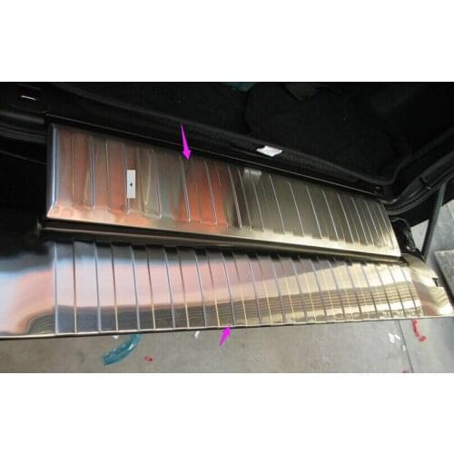 Stainless steel Inner rear bumper forBMW X5 F15 2014-2015