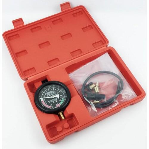 High Precision Car Engine Vacuum digital pressure gauge Meter For Fuel System Vacuum System Sealing Leak Checker Tool with Box