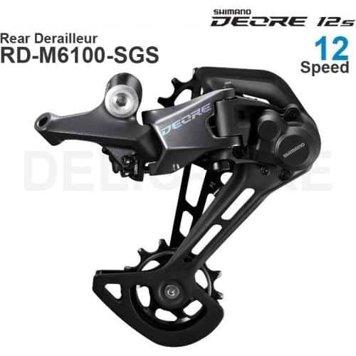 SHIMANO DEORE M6100 12v Rear Derailleur - SHIMANO SHADOW RD+ - 1x12-speed Original parts
