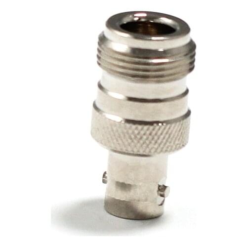 1pc N female jack switch BNC female jack RF Coax Adapter convertor Straight Nickelplated NEW wholesale