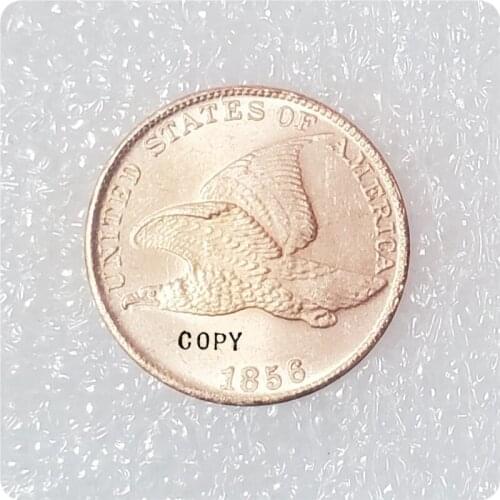 1856,1857,1857 United States "Flying Eagle Cent" 1 Cent Copy Coins