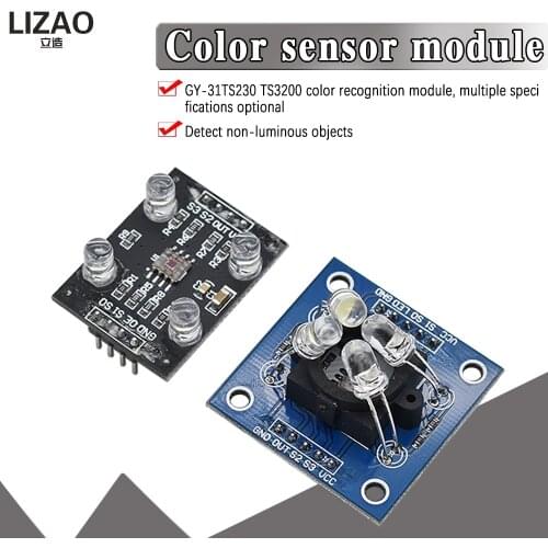 GY-31 TCS3200 Detector Module Color Recognition Sensor Accessories For MCU Arduino TCS230 TCS3200 Recognition Sensor Module