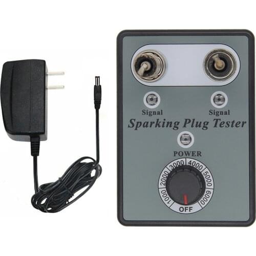 Car Spark Plug Tester with Adjustable Double Hole Detector Ignition Plug Analyzer 2019 New