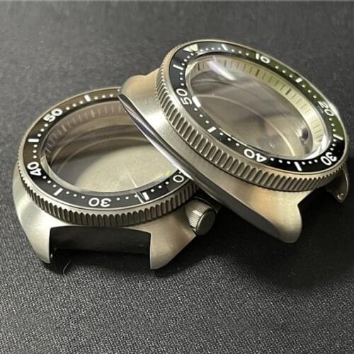 Diving Watch Case Sapphire Glass Titanium Modification Case Watch Accessories for Seiko SKX007/009 NH35A/NH36 Movement