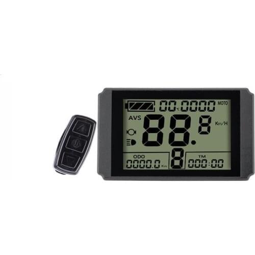 Ebike Display 24V 36V 48V KT LCD10H Display Electric Bike Kunteng KT Intelligent Control Panel Display for Electric Bicycle