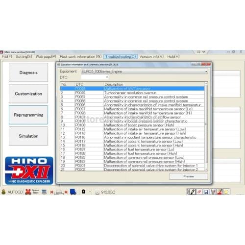 For Hino Diagnostic eXplorer 2 - Hino DX2 1.1.17.3 with Database+Activator unlimit