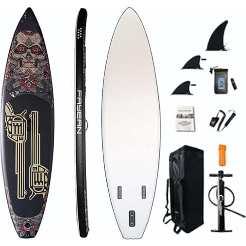 Paddle Board Water Ski Inflatable Surfboard Kickboard SUP Racing Surf Paddle Board