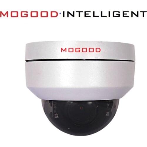 MoGood International Version 4MP Mini PTZ IP Camera 2.8mm-12mm 4X Zoom Outdoor PoE Camera IR 20M Support ONVIF IP67 Waterproof