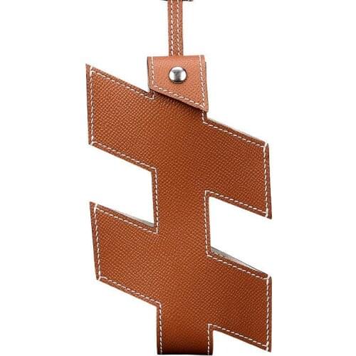 Summer New Arrival Real Cow Leather Mobile Phone Bag Hanging Neck Bag Pendant Simple Trend Style Single Shoulder Bag Pendants