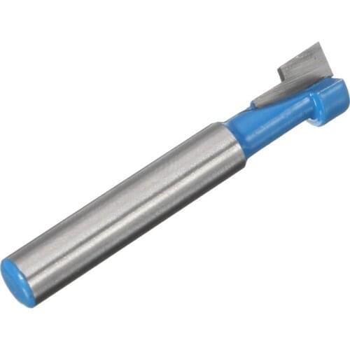 New high quality 1/4-inch shank T-slot router,wood router bit shank ,wood construction router 45 mm