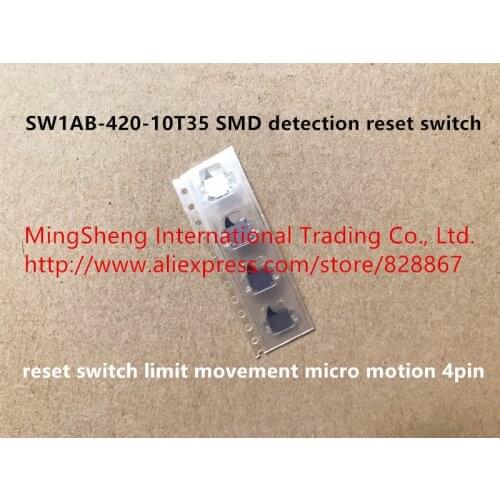 Original new 100% SW1AB-420-10T35 SMD detection reset switch limit movement micro motion 4pin