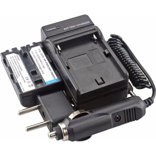 Probty NP-FM50 NP FM50 FM55H Battery + DC Charger Kit For Sony CCD-FRV106K DCR-PC300K DCR-TRV24 DCR-DVD100 DSR-PDX10 DCR-TRV25