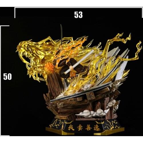 Presale Demon Slayer SXG Studio My Wife Shan Yi Leis Breath Of Fire GK Limited Edition Handmade Statue Figure