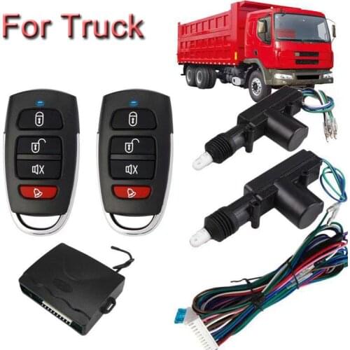 24v Universal car anti-theft device remote control central locking keyless remote control alarm system